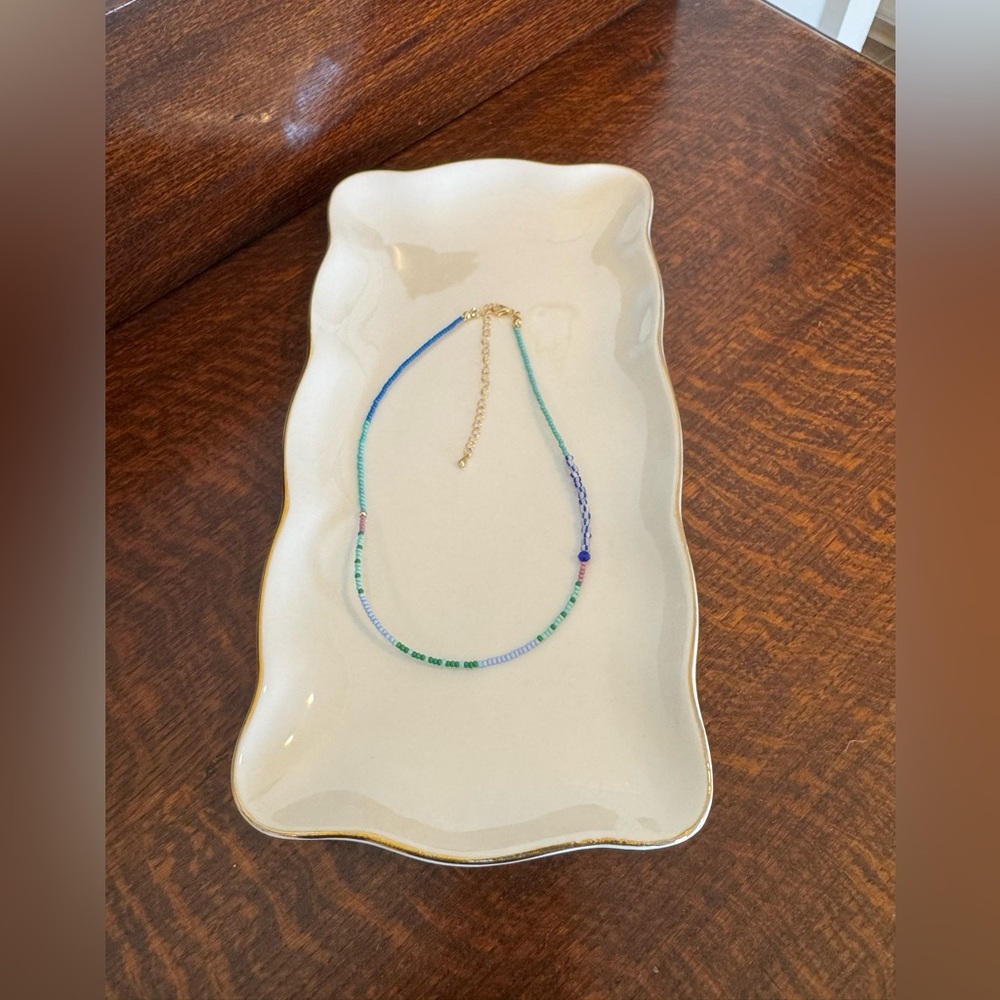 Erin McDermott- Riptide Tiny Beaded Choker Necklace